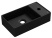 Умывальник Wellsee WC Area 321805000 / 321808000, 41х23 R, черный матовый
