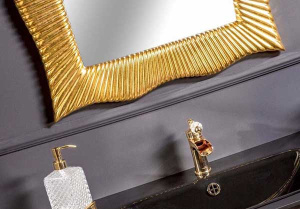 Зеркало Boheme Soho 526 золото