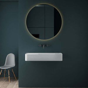 Умывальник Vincea Solid Surface VWB-6S480MW / VWB-6S412MW, 80х40