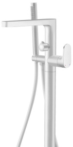 Смеситель для ванны Boheme Spectre 459-MW Matt White напольный