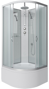 Душевая кабина Niagara Classic NG-2307-14BKT / NG-2308-14BKT / NG-2309-14BKT, 100х100, матовый