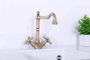 Смеситель для кухонной мойки Rubineta Venecia-33 Cross