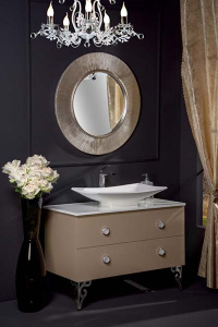 Зеркало Boheme Shine 528-SL light серебро