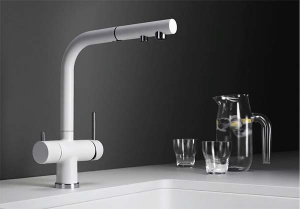 Смеситель для кухонной мойки Blanco Fontas-S II Silgranit с выдвижным изливом