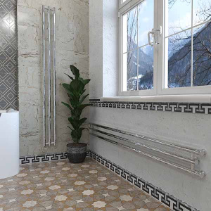 Полотенцесушитель Stinox Minori Design нижнее подключение RAL