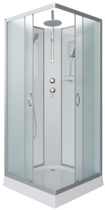 Душевая кабина Niagara Classic NG-1101-14BKT, 90х90, матовый