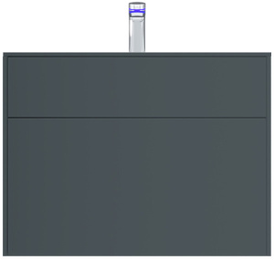Тумба под умывальник AM.PM Inspire V2.0 80 / 100 подвесная графит матовый, 100, графит матовый