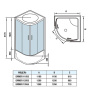 Душевая кабина WeltWasser WW500 Emmer 13555