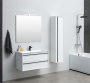 Пенал Aquanet Lino 35 белый матовый