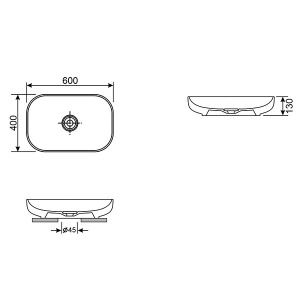 Умывальник Wellsee Croquis 150303000