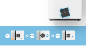 Накопительный водонагреватель Midea MWH-3020 / 5020 / 8020 / 10020-FED, 100 л
