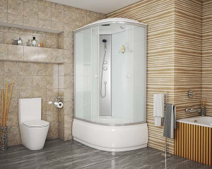 Душевая кабина Niagara NG-7310-14L / NG 7310-14R, 120х80 L/матовый