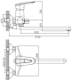 Смеситель для ванны Haiba HB2207