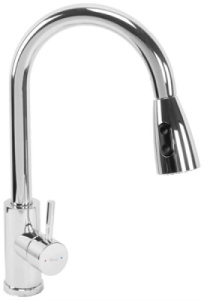 Смеситель для кухонной мойки Rea Cross chrom REA-B5310 / nikiel matt REA-B5308, хром
