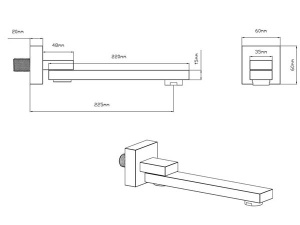 Излив Vincea VSWS-41BG
