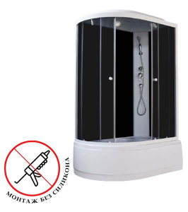 Душевая кабина Parly EC1221, 120х80, тонированный
