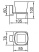 Стакан Ledeme L30306U / L30306B