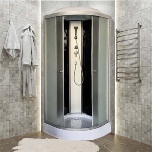 Душевая кабина Saniteco BST-180B / BST-190B / BST-110B, 80х80, матовый