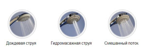 Душевая лейка Deante Mango NCV 051S / NCV W51S, хром
