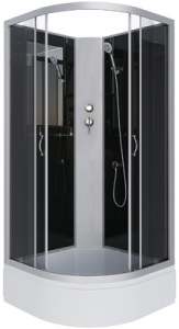 Душевая кабина Niagara Classic NG-3503-14BK / NG-3501-14BK / NG-3502-14BK, 100х100, тонированный