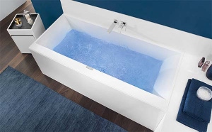 Квариловая ванна Villeroy & Boch Squaro Edge 12, 170х75