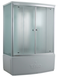 Душевая кабина Timo Comfort T-8870 Fabric Glass, 170х88, матовый