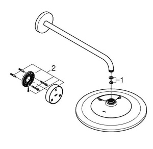 Верхний душ Grohe Rainshower 310 SmartConnect 26640000