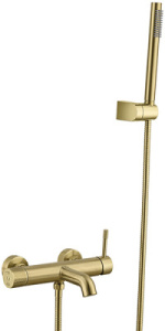 Смеситель для ванны Boheme Uno 463-G Gold / 463-MG Matt Gold, золото матовое