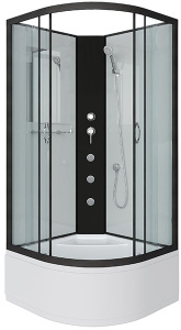 Душевая кабина Niagara Classic NG-6707-14BKG / NG-6708-14BKG, 80х80/прозрачный