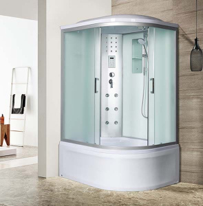 Душевая кабина River Dunay XL 44 MT асимметричная, 110х80, матовый