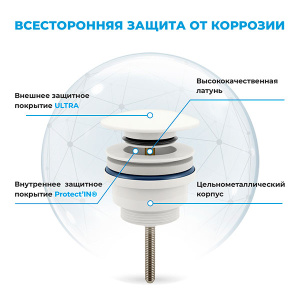 Донный клапан Wellsee Drainage System 182143000