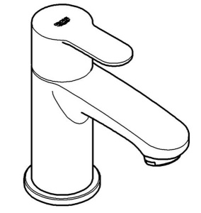 Смеситель для умывальника Grohe Eurostyle Cosmopolitan 23039002 на одну воду