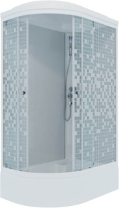 Душевая кабина Triton Коралл В3 мозаика, 120х80, мозаика
