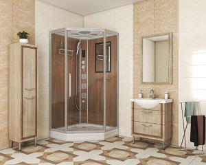 Душевая кабина Niagara Luxe NG-7717WD, 100х100, прозрачный