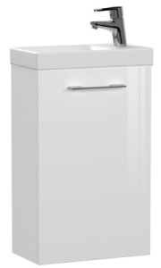 Тумба под умывальник Cersanit Lara 40 / SP-SZ-LARA-CO40/Wh, 40, белый