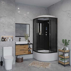 Душевая кабина Niagara Classic NG-6508-14P, 90х90, тонированный