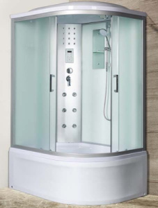 Душевая кабина River Dunay XL 44 MT асимметричная, 110х80, матовый