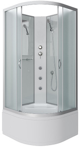 Душевая кабина Niagara Classic NG-2307-14BKG / NG-2308-14BKG / NG-2309-14BKG, 100х100, матовый