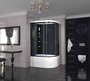 Душевая кабина Niagara Ultra NG-214-01N, 120х80/тонированный