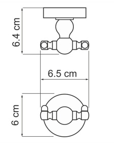 Крючок Wasserkraft Diemel K-2223D двойной