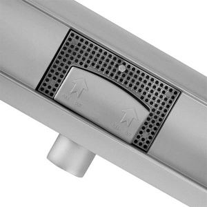 Душевой трап Rea Neox chrome matt 50 / 60 / 70 / 80 / 90 / 100, 50 см