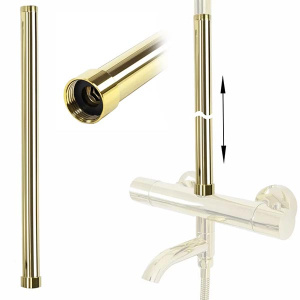 Удлинитель душевой штанги Rea Gold REA-K0890 / Gold Matt REA-K0891, 52, золото
