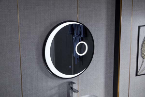 Зеркало Roxen Juna Black, 60х60