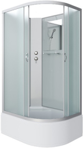 Душевая кабина Niagara Classic NG-2310-14BK, 120х80, матовый