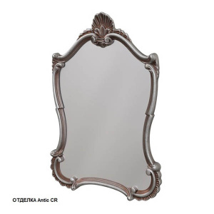 Зеркало Caprigo PL90, 56х88, античное серебро