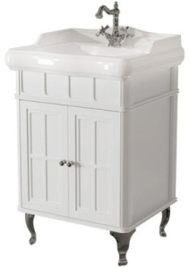 Тумба под умывальник Caprigo Borgo 60 33410-B231 / 70 33418-B231 / 80 33412CH-B231, 60, белый матовый