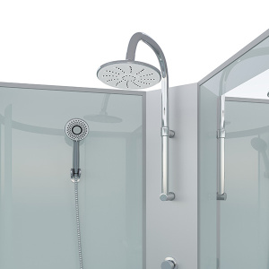 Душевая кабина Niagara Classic NG-3301-14BKT / NG-3302-14BKT, 100х100, матовый