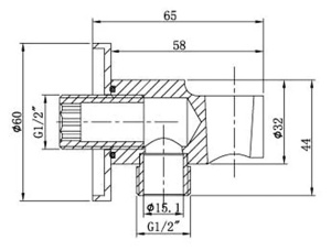 Шланговое подключение Vincea VSC-31CH