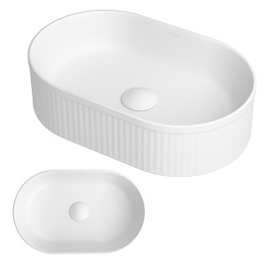 Умывальник Roxen Royal Oval M 570170-M, 50х32, белый матовый