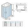 Душевая кабина WeltWasser WW500 Laine 1204